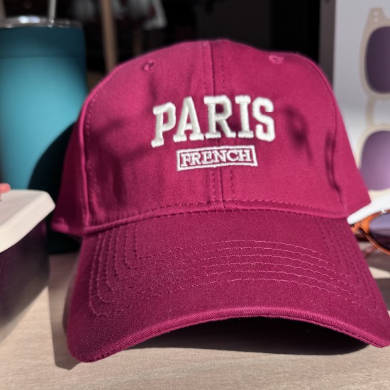  Jockey Hat Paris wine red  
