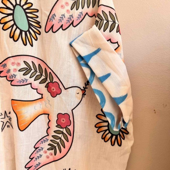 Shirt Peace and Love white | One size Shirt Peace and Love white | One size