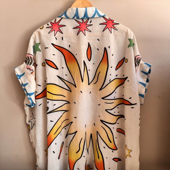 Shirt Peace and Love white | One size Shirt Peace and Love white | One size