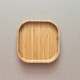 Eco-friendly Bamboo Suction Plate Square Eco-friendly Bamboo Suction Plate Square