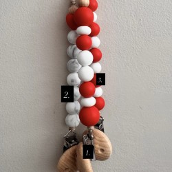 Pacifier Clip Olympiacos fans Pacifier Clip Olympiacos fans