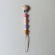 Pacifier Clip Balloons Orange Pacifier Clip Balloons Orange