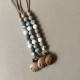 Pacifier Clip Groovy grey/white Pacifier Clip Groovy grey/white