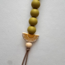 Pacifier Clip Sunrise Sun Citrus Pacifier Clip Sunrise Sun Citrus