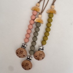 Pacifier Clip Sunrise Sun Citrus