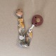 NOKNOK Pacifier Clip  Floral yellow   NOKNOK Pacifier Clip  Floral yellow