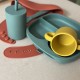 Bundle Baby Feeding Set 6-12 months green/brick/curry Bundle Baby Feeding Set 6-12 months green/brick/curry