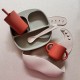 Bundle Baby Feeding Set 6-12 months sage-sand-brick Bundle Baby Feeding Set 6-12 months sage-sand-brick