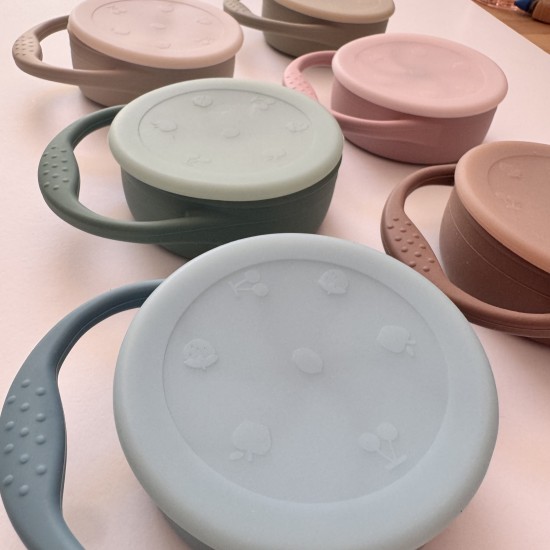 Foldable Silicone Snack Cup | Let's go out Curry Foldable Silicone Snack Cup | Let's go out Curry
