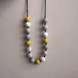 Sensory Chew Necklace for Kids, Breakaway Safety Clasp