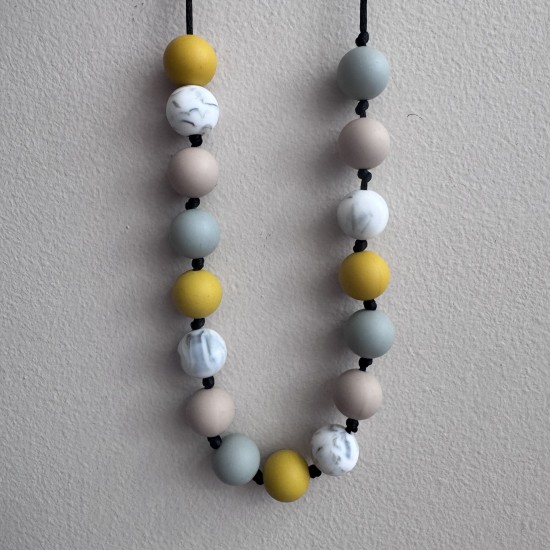 Sensory Chew Necklace for Kids, Breakaway Safety Clasp