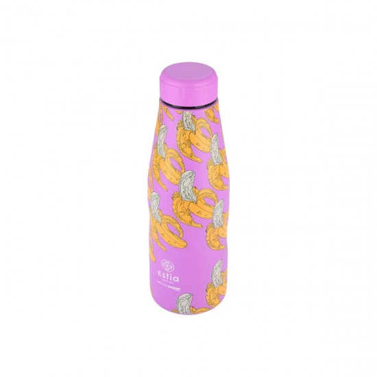 Estia Thermos Travel Flask Save The Aegean Banana Swirl 0.5lt Estia Thermos Travel Flask Save The Aegean Banana Swirl 0.5lt