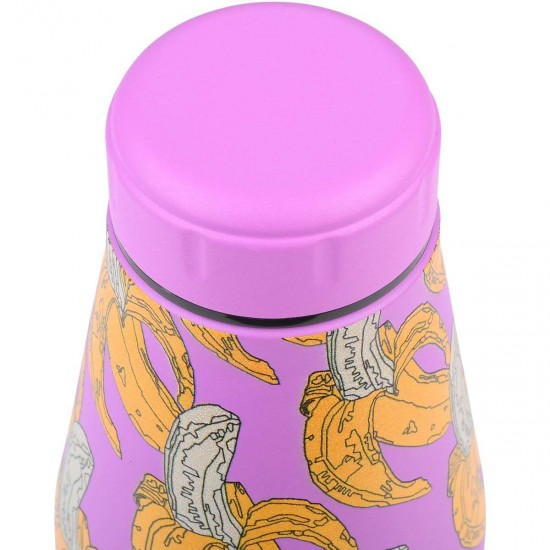 Estia Thermos Travel Flask Save The Aegean Banana Swirl 0.5lt Estia Thermos Travel Flask Save The Aegean Banana Swirl 0.5lt