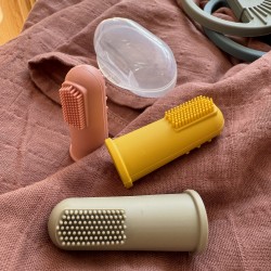 Finger Toothbrush Soft Sage  Finger Toothbrush Soft Sage