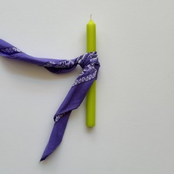 Greek Easter Candle NOKNOK BANDANA lilac Greek Easter Candle NOKNOK BANDANA lilac