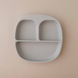 Training Silicone Plate Nino Ice Grey  6m+ Training Silicone Plate Nino Ice Grey  6m+