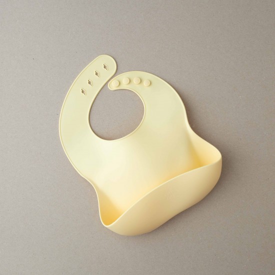 Silicone Bib Nino Banana Yellow 