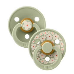 BIBS STUDIO COLOR Pacifier 2 PACK No1 - Jasmine Sage 