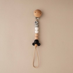 Pacifier Clip Mickey black  Pacifier Clip Mickey black