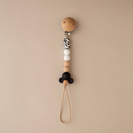 Pacifier Clip Mickey black Pacifier Clip Mickey black