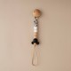 Pacifier Clip Mickey black Pacifier Clip Mickey black