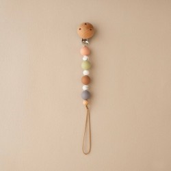 Pacifier Clip Bubbles Blush Pacifier Clip Bubbles Blush