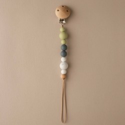 Pacifier Clip Poppy Granite Pacifier Clip Poppy Granite