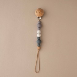Pacifier Clip Poppy Iron Pacifier Clip Poppy Iron