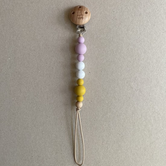 Pacifier Clip Poppy Lavender Pacifier Clip Poppy Lavender