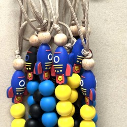 Pacifier Clip Rocket black