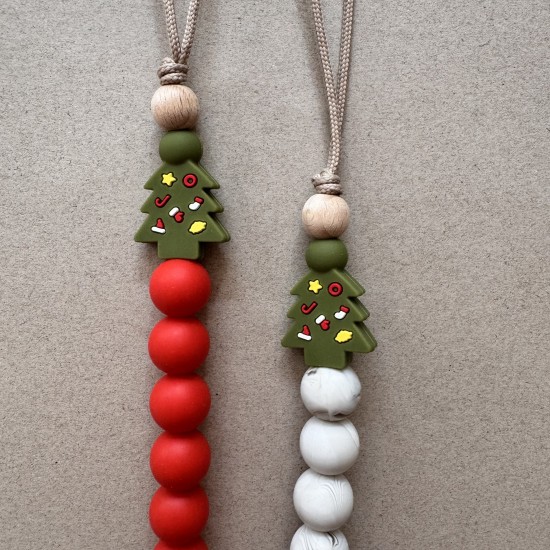 Pacifier Clip Oh Christmas Tree