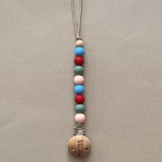 Pacifier Clip Terra red Pacifier Clip Terra red