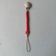 Pacifier Clip Mama Loves Strawberries red Pacifier Clip Mama Loves Strawberries red