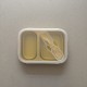 LunchBox Foldable Sunshine with fork + spoon 950 ML