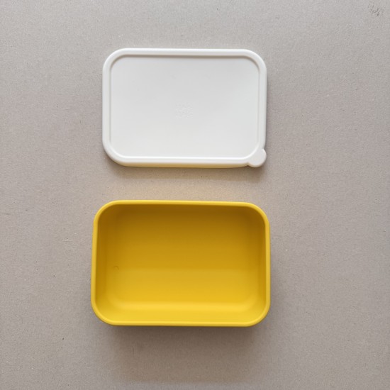 Family LunchBox without Comparinment 800ml yellow/ivory