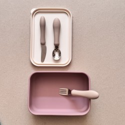 Family LunchBox without Comparment 800ml berry/ivory