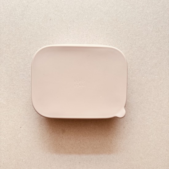 Lunchbox Stainless steel with silicone compartment Sand 800ml Lunchbox Stainless steel with silicone compartment Sand 800ml