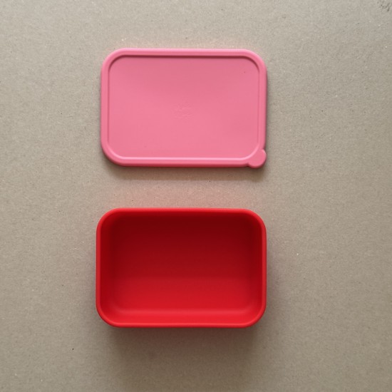 Family LunchBox without Compartment 800ml NOKNOK X WONDERLOVE RED/FUSCHIA