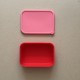 Family LunchBox without Compartment 800ml NOKNOK X WONDERLOVE RED/FUSCHIA