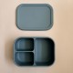 LunchBox Bento Silicone Smoke Blue 800ml LunchBox Bento Silicone Smoke Blue 800ml