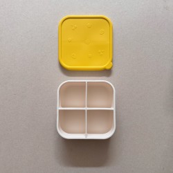 Family Editon LunchBox & Snackbox 800ml + 800ml yellow/ivory Family Editon LunchBox & Snackbox 800ml + 800ml yellow/ivory