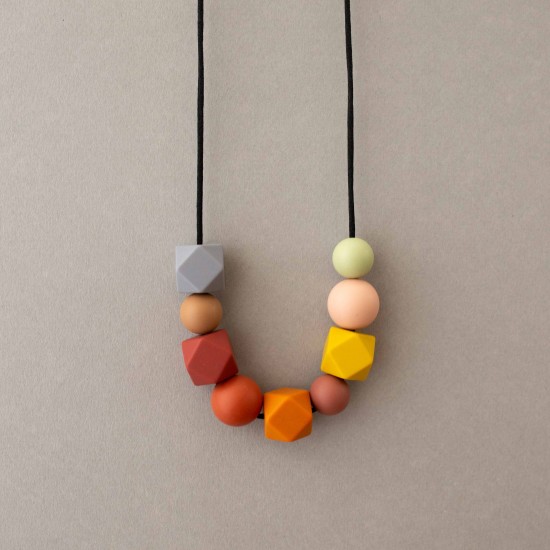 Mum Teething Necklace Earth