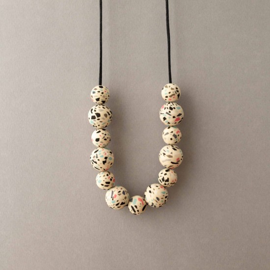 Mum Necklace | Terrazzo