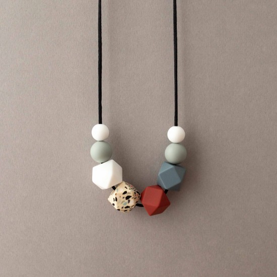 Mum Teething Necklace Laugh with your baby