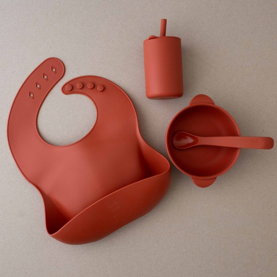 BASIC FEEDING SET BRICK FOR BABIES 6M+ BASIC FEEDING SET BRICK FOR BABIES 6M+