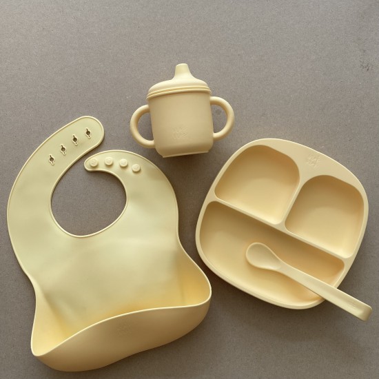 MY FIRST FEEDING SET BANANA FOR BABIES 6M+