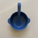 Set Silicone Bowl with spoon Nino Navy blue 6m+