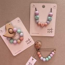 Giftbox Teething Set Mum has a Girl  Giftbox Teething Set Mum has a Girl