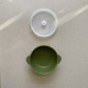 Silicone Bowl with lid Nino Olive 6m+