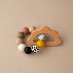 Teether  | Baby Travels with wood Teether  | Baby Travels with wood